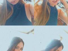 PollyJannie - blond female with  big tits webcam at LiveJasmin