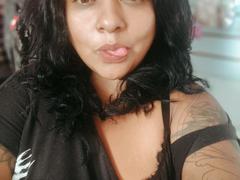 CurvySensation - female with black hair and  big tits webcam at xLoveCam