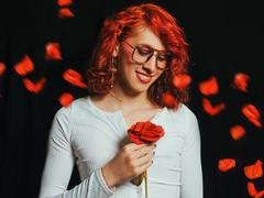 JulianaSaenz - shemale with red hair and  small tits webcam at xLoveCam