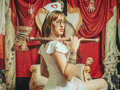 JulianaSaenz - shemale with red hair and  small tits webcam at xLoveCam