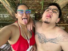 JuliaxRosee - couple webcam at xLoveCam