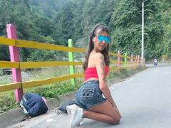 KarinaaSweet - shemale with black hair and  small tits webcam at xLoveCam