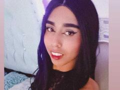 KarlaGasconn - shemale with brown hair and  small tits webcam at xLoveCam