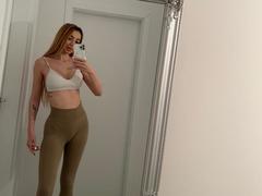 KarmaArms - blond female with  small tits webcam at StripChat