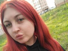 KatalinaRed - female with red hair and  small tits webcam at xLoveCam