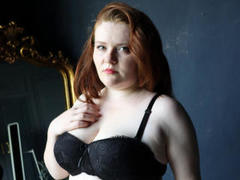 KateMur - female with red hair and  big tits webcam at LiveJasmin