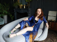 KateMur - female with red hair and  big tits webcam at LiveJasmin