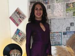 KathyRamones - shemale with brown hair and  small tits webcam at xLoveCam