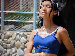 KattaleyaHorny - shemale with black hair and  small tits webcam at xLoveCam