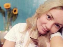 kayaBlonde - blond female with  small tits webcam at xLoveCam