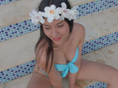 KenyaGrey - female with brown hair and  big tits webcam at xLoveCam