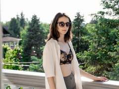 KettyBelly - female with brown hair and  small tits webcam at xLoveCam