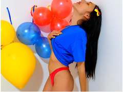 KirraHotX - female with black hair and  small tits webcam at xLoveCam