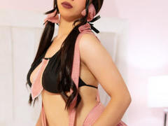 KloeThomson - female with black hair and  small tits webcam at LiveJasmin