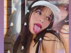 KloeThomson - female with black hair and  small tits webcam at LiveJasmin