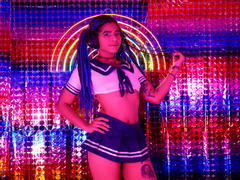 KoralineMiller - female with brown hair webcam at LiveJasmin