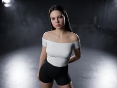 KrisEmpey - female with brown hair and  big tits webcam at xLoveCam