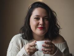 KristineMora - female with brown hair and  big tits webcam at xLoveCam