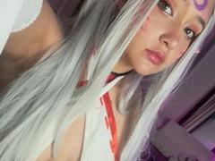KuruChan - female with brown hair and  small tits webcam at xLoveCam