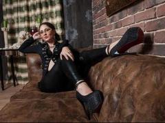 DominatrixLady - female with brown hair and  big tits webcam at LiveJasmin