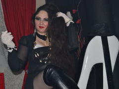 DominatrixLady - female with brown hair and  big tits webcam at LiveJasmin