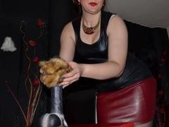DominatrixLady - female with brown hair and  big tits webcam at LiveJasmin