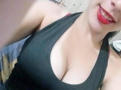 LadyNandas - female with black hair and  big tits webcam at xLoveCam