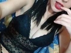 LadyNandas - female with black hair and  big tits webcam at xLoveCam
