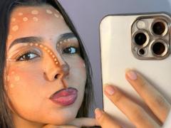 LatinaIu - female with black hair and  small tits webcam at xLoveCam