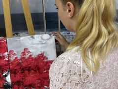 Leiliia - female with brown hair and  small tits webcam at xLoveCam