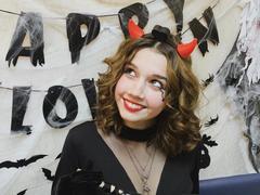 LettyCurly - female with brown hair and  small tits webcam at xLoveCam