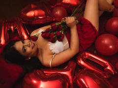 LiliRosse - female with brown hair and  big tits webcam at xLoveCam