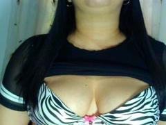 CurvyHott - female with black hair and  small tits webcam at xLoveCam