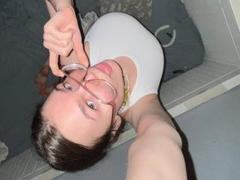 LinaStones - female with brown hair and  small tits webcam at xLoveCam