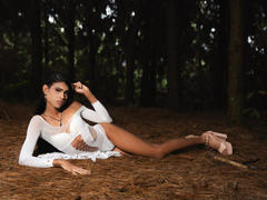 LissyAndrade - shemale with black hair webcam at LiveJasmin