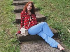 LizzaMonroe - female with red hair and  big tits webcam at LiveJasmin