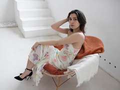 LounaLove - female with brown hair and  small tits webcam at xLoveCam