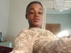 LucileCarrie - shemale with black hair and  big tits webcam at xLoveCam