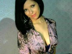 LucyVioletts - female with brown hair and  small tits webcam at ImLive