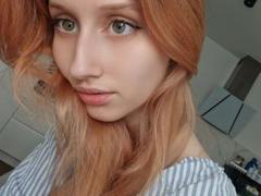 LunaXKiss - female with red hair and  small tits webcam at xLoveCam