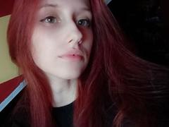 LunaXKiss - female with red hair and  small tits webcam at xLoveCam