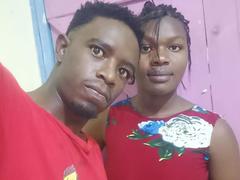 LykyBlacks - couple webcam at xLoveCam