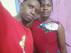 LykyBlacks - couple webcam at xLoveCam