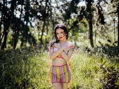 Macaroux - female with black hair and  small tits webcam at xLoveCam