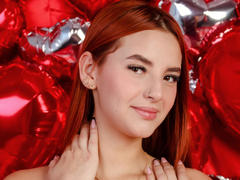 MaeeAngels - female with red hair and  small tits webcam at xLoveCam