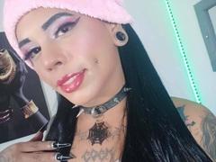 MarcelineDarketa - shemale with black hair webcam at LiveJasmin
