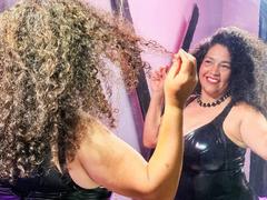 MaturexWoman - female with black hair and  big tits webcam at xLoveCam