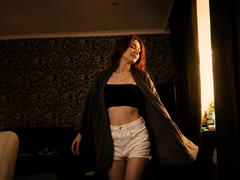 MechelleCordy - female with red hair and  big tits webcam at xLoveCam