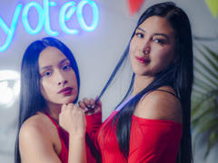 MeganAndHanna - female webcam at xLoveCam