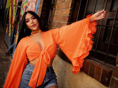 MeganErotic - female with black hair and  big tits webcam at xLoveCam